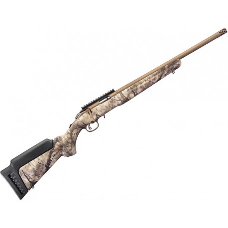 Rifle de cerrojo RUGER American Standard GO WILD camo - 17 HMR